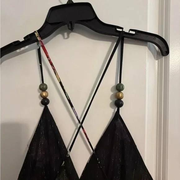 🌸 Tricia Fix Boho Bloom Maxi Gown – Preloved Charm, 🌸 Size Large - Picture 5 of 16